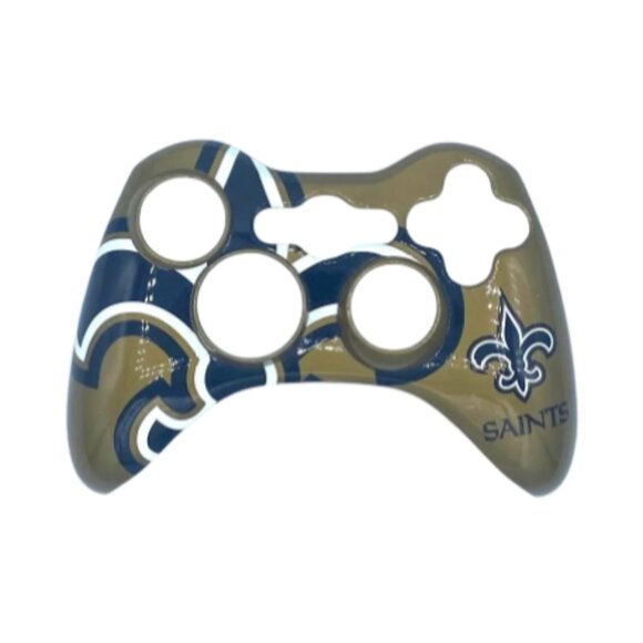 Xbox 360 Official NFL " Saints " Controller Faceplate BY MADCATZ-OPENBOX - Picture 2 of 3